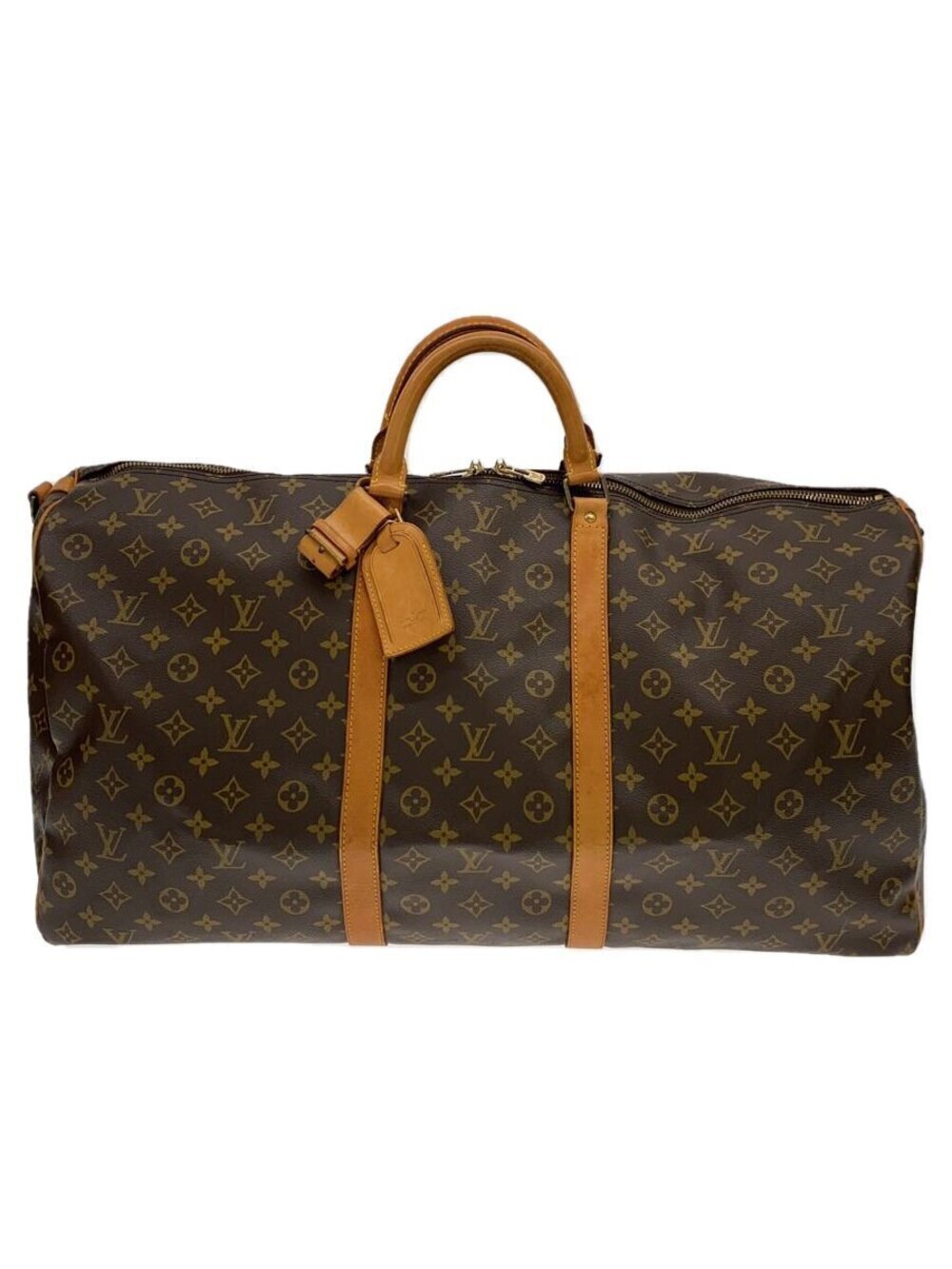 LOUIS VUITTON Keepall Bandouliere Monogram Canvas Brown
